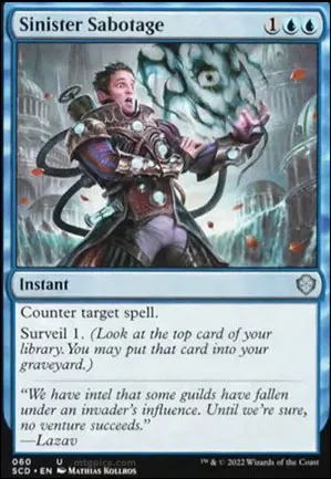 Sinistre sabotage