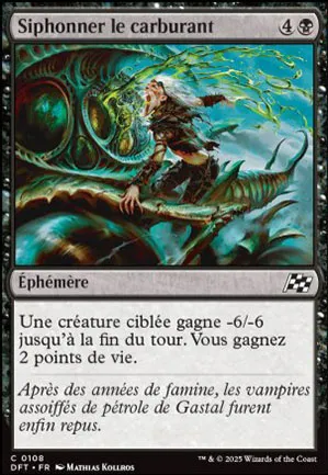 Siphonner le carburant