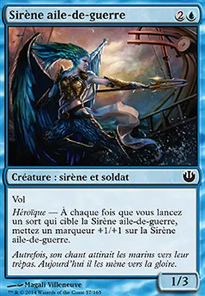 Sirène aile-de-guerre