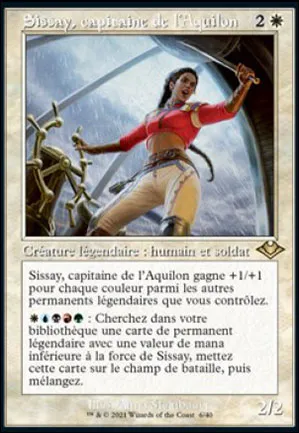 Sissay, capitaine de l'Aquilon
