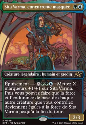 Sita Varma, concurrente masquée
