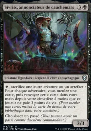 Sivriss, annonciateur de cauchemars
