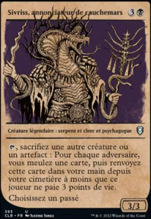 Sivriss, annonciateur de cauchemars