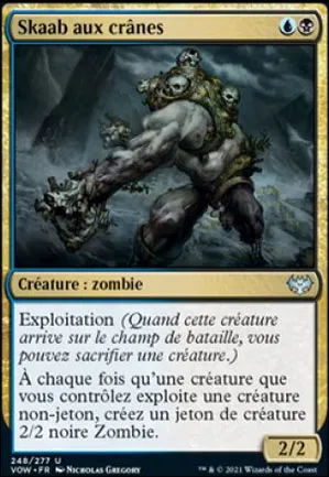 Skaab aux crânes