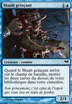 Skaab grinçant