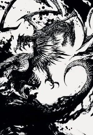 Skithiryx, le Dragon du Fléau - Illustration