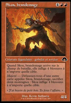 Skoa, brandemage