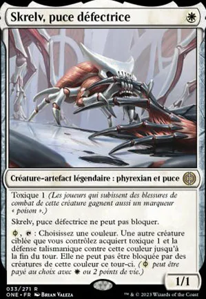 Skrelv, puce défectrice
