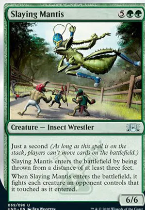 Slaying Mantis