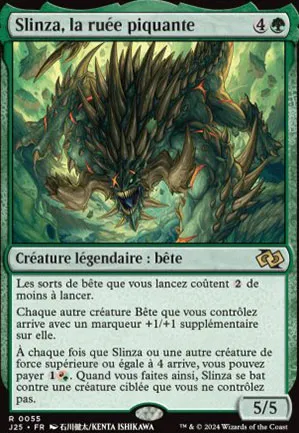 Slinza, la ruée piquante