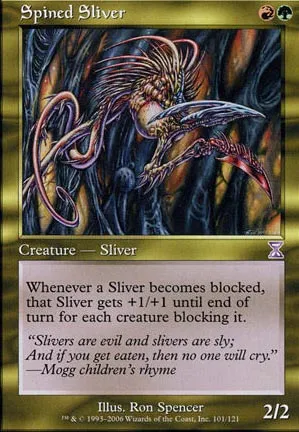Slivoïde à piquants