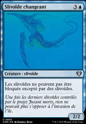 Slivoïde changeant