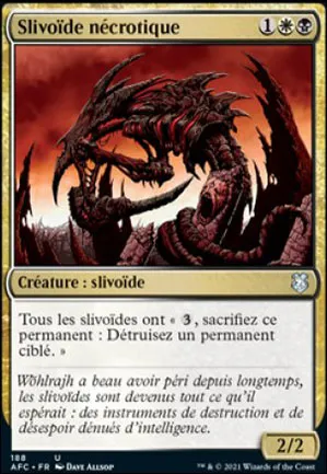 Slivoïde nécrotique
