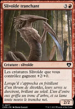 Slivoïde tranchant