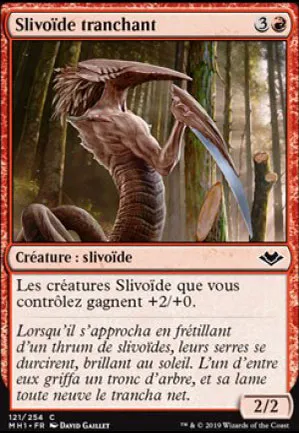 Slivoïde tranchant