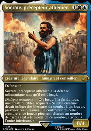 Socrate, précepteur athénien
