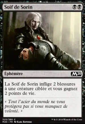 Soif de Sorin