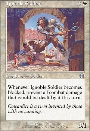 Soldat ignoble