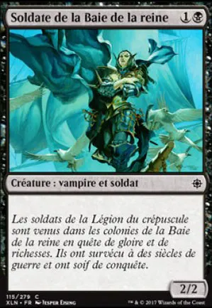 Soldate de la Baie de la reine