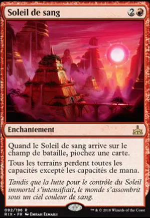 Soleil de sang