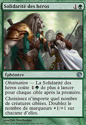 Solidarité des héros
