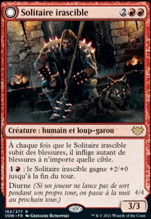 Solitaire irascible // Vengeur de la hurlemeute