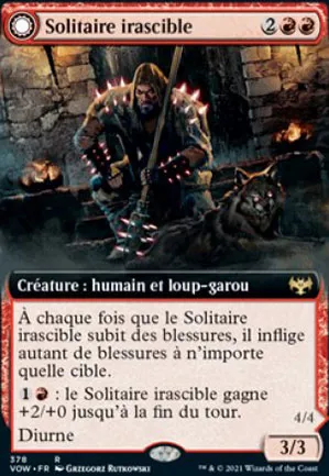 Solitaire irascible // Vengeur de la hurlemeute