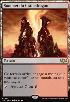 Sommet du Crânedragon