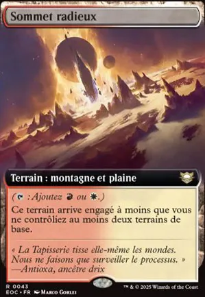 Sommet radieux