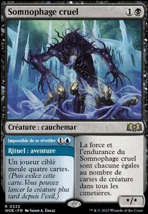 Somnophage cruel // Impossible de se réveiller
