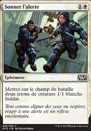 Sonner l'alerte