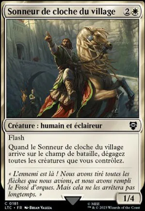 Sonneur de cloche du village