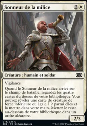 Sonneur de la milice