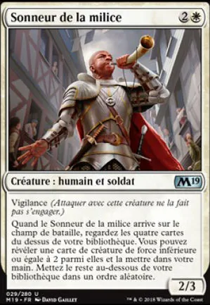 Sonneur de la milice