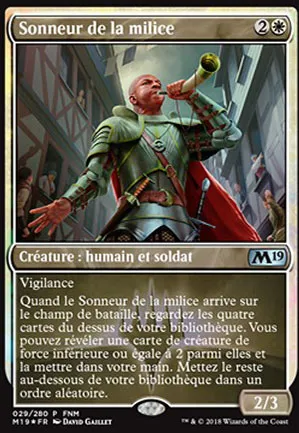 Sonneur de la milice
