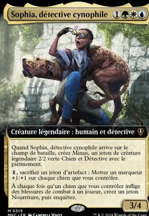 Sophia, détective cynophile