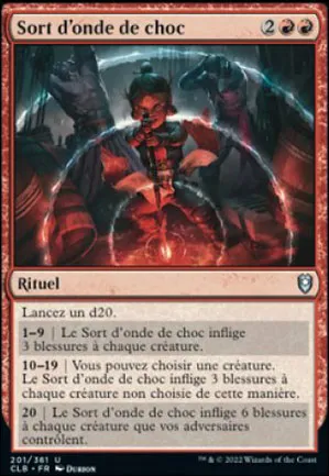 Sort d'onde de choc