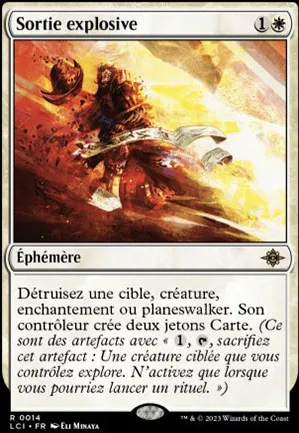 Sortie explosive