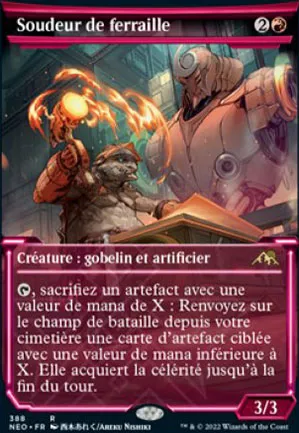 Soudeur de ferraille