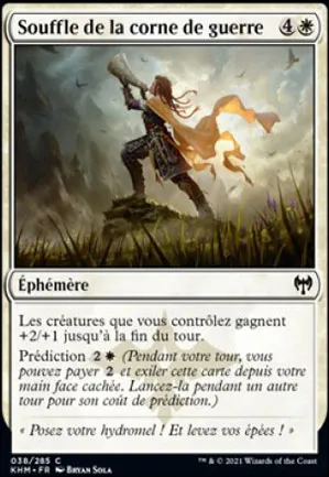 Souffle de la corne de guerre