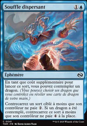 Souffle dispersant