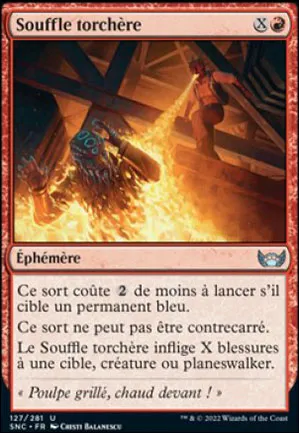 Souffle torchère