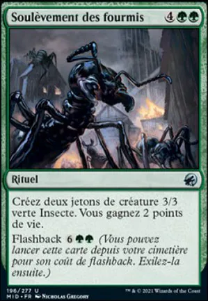 Soulèvement des fourmis