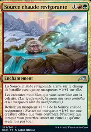 Source chaude revigorante