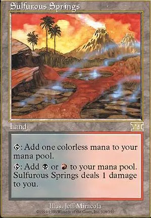 Sources sulfureuses