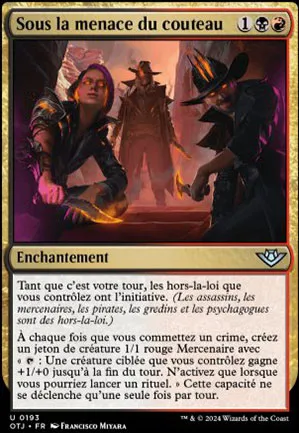 Sous la menace du couteau