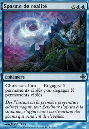 Spasme de réalité