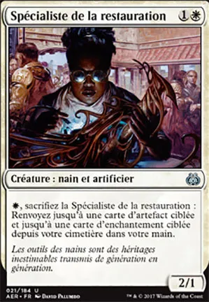 Spécialiste de la restauration