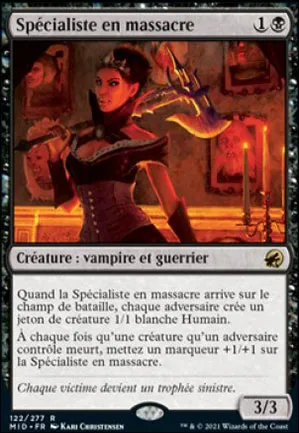 Spécialiste en massacre