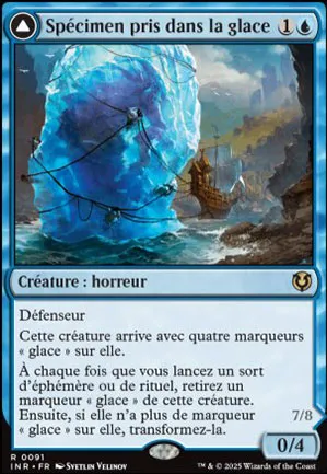 Spécimen pris dans la glace // Horreur éveillée